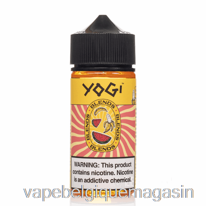 Vape Shop Bruxelles Banane Pastèque Glace - Yogi Blends - 100ml 0mg